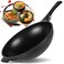 dokaworld Aluminum Nonstick 12 inch Wok - Induction Compatible - Lightweight