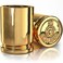 The Original 50 Caliber Brass Ceramic Shot Glasses - Set of 2 - American Owned &amp; Operated - LIFETIME Guarentee