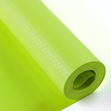 Bloss Shelf Liners, Non Adhesive EVA Drawer Mat Liners Roll for Bathroom, Kitchen, Desks, Deco Shelves 17.7&Atilde;&mdash;177 inch (Green)