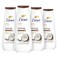 Dove Body Wash Restoring Coconut &amp; Cocoa Butter 4 Count for Renewed, Healthy-Looking Skin Gentle Skin Cleanser That Effectively Washes Away Bacteria While Nourishing Your Skin 20 oz