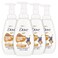 Dove Foaming Body Wash 4 Count For Kids Coconut Cookie Sulfate-Free Skin Care, 13.5 Fl Oz