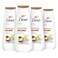 Dove Body Wash 4 Count Pampering Shea Butter &amp; Vanilla for Renewed, Healthy-Looking Skin Gentle Skin Cleanser with 24hr Renewing MicroMoisture 20 oz