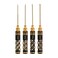 INJORA 4 PCs RC Hex Screw Driver Set, Allen Wrenches Sets 1.5 mm 2.0 mm 2.5 mm 3.0 mm Hexagon Head Screwdriver Wrenches, RC Car Repair Tool Kit for RC Model Car Boat Helicopter