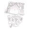 KSCRAFT Gingerbread House Builder Metal Cutting Dies Stencils for DIY Scrapbooking/Photo Album Decorative Embossing DIY Paper Cards