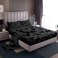 Homewish Bats Pattern Bed Sheet Queen Set Night Sheets Sets Adults Bedroom Decor Bats Microfiber Bedding Set with Flat,Fitted Sheet,2 Pillow Cases