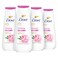 Dove Body Wash 4 Count Renewing Peony and Rose Oil for Renewed, Healthy-Looking Skin Gentle Skin Cleanser with 24hr Renewing MicroMoisture 20 oz