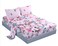 MAG 4PCS Twin Size Butterfly Bedding Sheet Set, Home Microfiber Bed Sheet, with1 Top Flat &amp; 1 Fitted Sheet with 2 Pillowcases, 14 Inches Deep, Twin