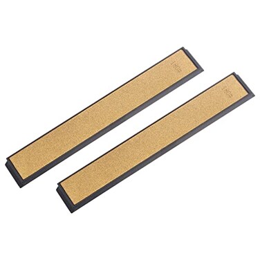 uxcell Diamond Sharpening Stone, 6" x 0.8" (150mm x 20mm) 180 Grits Titanium Coated Whetstone Sharpener Grinding Plate Hand Tool 2pcs
