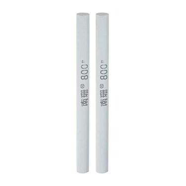 HARFINGTON 2pcs Sharpening Stones 800 Grit Round Green Silicon Carbide Knife Polishing Whetstone