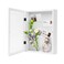 Muzilife 11x14 Shadow Box Picture Frame - 2.16" Deep Wood &amp; Glass Display Case Ready to Hang Memory Box Baby Sports Memorabilia, Wedding, Tickets, and Photos (White)