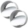 Tosnail 2 Pack 8-Inch Aluminum Round Cake Pan with Removable Bottom