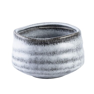 Artcome Japanese Style Ceramic Matcha Tea Bowls Rice, Soup, Cereal, Dessert Bowl Dishwasher &amp; Microwave Safe White