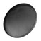 Round Tray Wood 14In,Modern Serving Tray,Round Leather Tray for Coffee Table,Round Serving Tray,Round Tray Round Shape Solid Wood Tea Coffee Snack Food Meals Serving Tray Plate Restaurant Trays(Black)