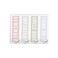 Gotcha Covered Notebooks Modern Reminder Page Markers / 1" x 2.875" Multiuse Sticky Note Tabs/Pastel Pattern Sticky Pad With 200 Tabs/Made In The USA