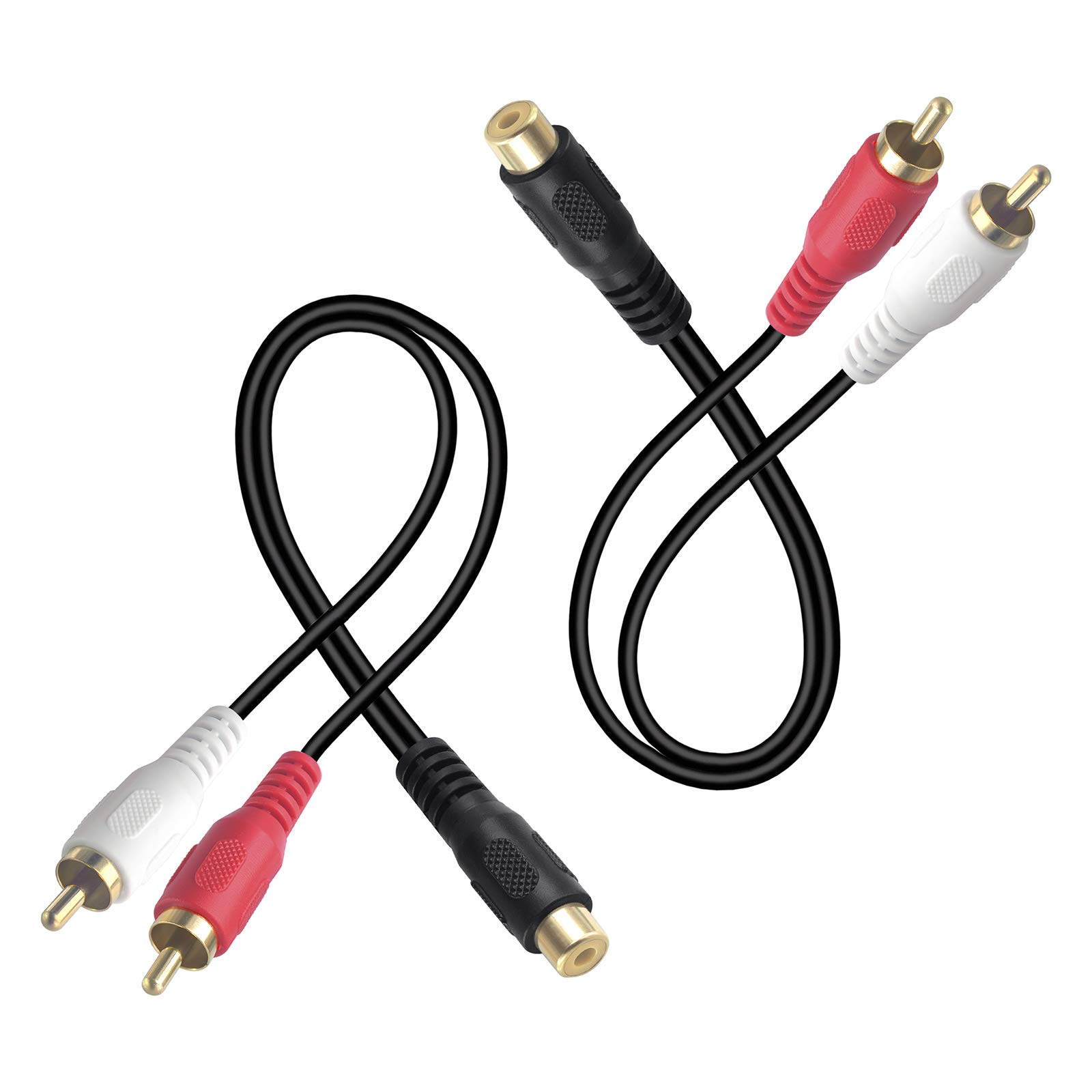 في سي لينك Vcelink Rca Splitter 1 Female To 2 Male rca 8 inch