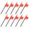 uxcell Torx Screwdriver, T8 S2 Flag Handle Star Driver Key Wrench Spanner 10 Pcs