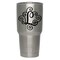 ViaVinyl Monogram die cut decal/sticker. CLICK FOR COLOR/LETTER OPTIONS. AVAILABLE IN FOUR COLORS AND ALL LETTERS A-Z! Great for windows, Yeti and RTIC tumblers, Macbooks and more! (Letter &quot;L&quot;, Black)