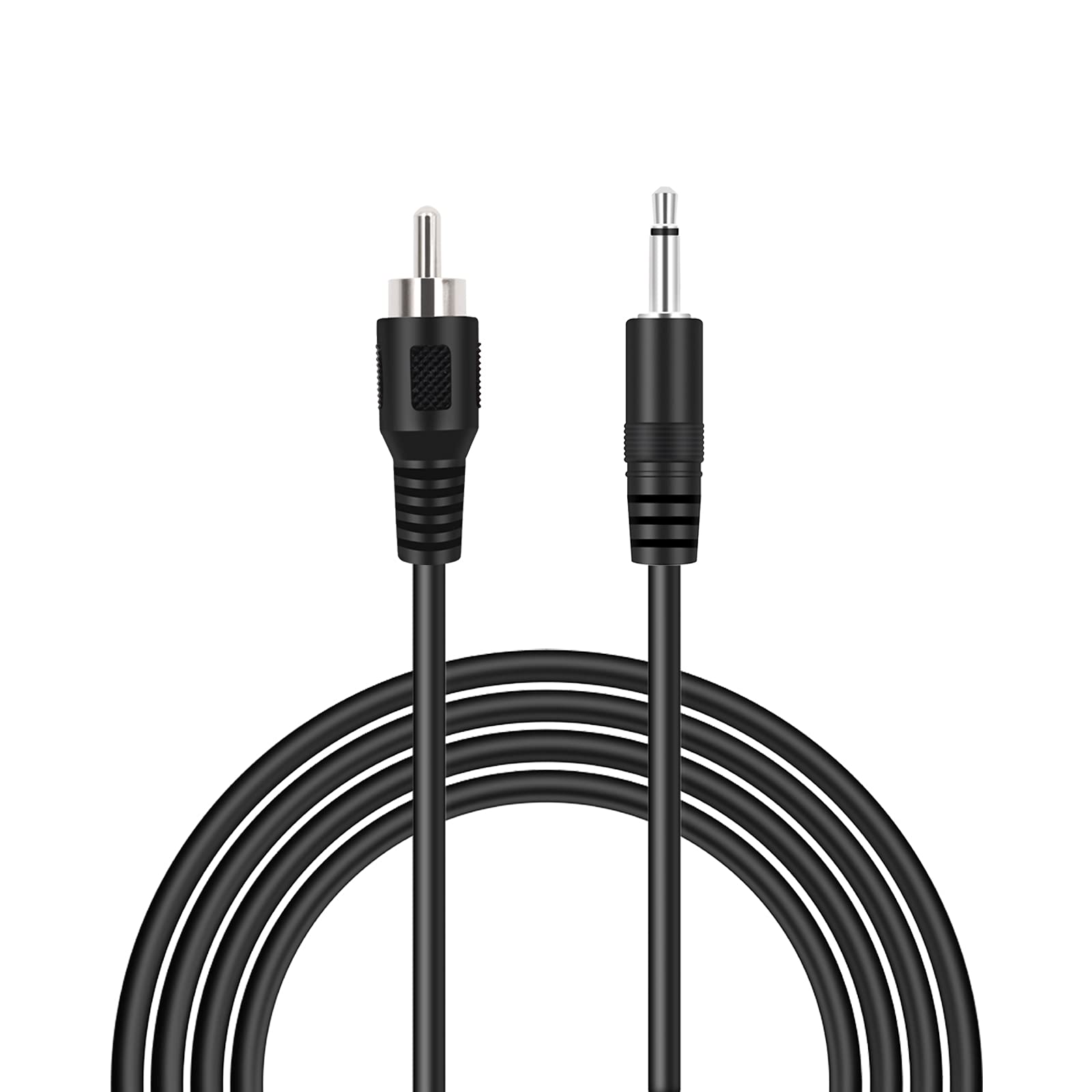 Bolvek Bolvek 6ft Rca Male To 3 1 Monaural Mono Male Plug Jack Connector Audio Converter Cable 3.5 MM 6 FT