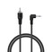 Bolvek 3ft RCA Male to 3.5mm 1/8 inch 90 Degree Right Angle Monaural Mono Male Plug Jack Connector Audio Converter Cable for Pre-Amp Subwoofer Soundbar Speakers