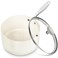 MICHELANGELO 3 Quart Saucepan with Lid, Induction Saucepan with Non-Toxic Ceramic Coating, Nonstick Saucepan, 3 Qt Saucepan with Lid, Oven Safe