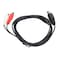 Sanpyl 8 Pin Din to 2 Adapter Cable, 8 Pin Male to 2 Female Cable for Sound Instrument Equipment 4.9ft