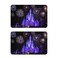 Castle with Fireworks Refrigerator Magnets, Fridge Magnets Dishwasher Magnet for Office Kitchen Cabinets Whiteboards Decorative Magnets 2 PCS