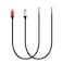 sovunis 2Packs Speaker Wire RCA Audio Both Female Plug Jack Connector Adapter to Bare Wire Open End Pigtail Audio Video Lotus Plug Repair Cable for Amplifier, Receiver, Speakers, etc.