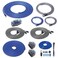 Recoil RC4D True 4 Gauge Car Audio Dual Amplifiers CCA Wiring Installation Kits with OFC RCA Cable