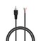 Bolvek 3ft RCA Male to Speaker Wire, RCA Male Plug Adapter Connector to Bare Wire Open End Audio Cable for Amplifier Audio Video Receiver Speakers