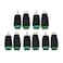 RLECS 10PCS Video Connector Adaptor RCA Header Solderless Audio Header Black AV Audio Male and Female Plug 37MM/1.46Inch for Speaker Cable to RCA Adaptor