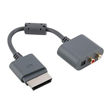 360 Cables &amp; Adapters, Optical Audio Adapter Conversion Cable for 360 &amp; 360 Slim - Your Audio Experience