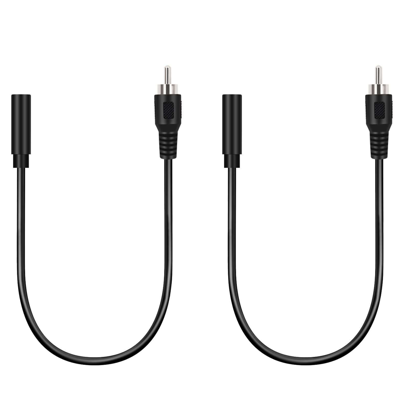 bolvek Bolvek 3 Ts Mono Female To Rca Male Plug Jack Adapter 3.5 MM