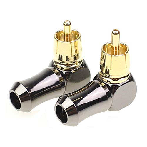 إكس جوفيت Exgoofit Hi End Rca Male Plug Adapter