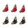 Eightnoo RCA 90 Degree Adapter, 6Pcs Right Angle RCA Adapter Gold Plated RCA Male to RCA Female Connectors for Tight Space