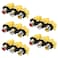 uxcell PCB Panel Mount Triple RCA Socket Female Jack Video AV Connector Red White Yellow 5Pcs