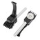 Topyond 1 Pair of Tennis Stringing Machine, Black Tennis Badminton Machine String Clamp with Flying and Starting Clamp for Precise Stringing, Handheld Badminton Machine Stringing Pliers