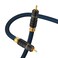 Tertullus RCA Cables, 1 Pair A10 Cable RCA to RCA Male RCA Interconnect Cable 6N OFC Copper Silver Plated HiFi Audio Cable for Home Theater, Subwoofer,HDTV, Amplifiers Subwoofer(2M / 6.6FT)