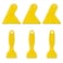 Plastic Scraper Tool for Cleaning 3D Printing 6 Pcs - Plastic Putty Knife Resin Remover - Plastic Spreader for Vinyl Film Car of Air Bubble - Sticker Installation Tool for Decal, Grout Removal