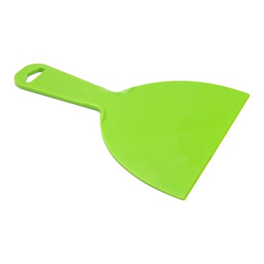 Heyiarbeit Putty Scraper 6" Plastic Flexible Putty Knives Disposable Spreader for Taping Drywall Wall Painting Green 3Pcs