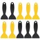 10 Pieces Plastic Scraper Putty Knife Flexible Resin Scraper Paint Scrapers Air Bubble Remover Sticker Installation Tool for 3D Printing Resin Removal Patching Spackling Decal
