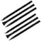 6 Pieces Plastic Scraper Tool Multi-Purpose Scraper Pen-Shaped Scraper Non-Scratch Scraper Cleaning Tool for Cleaning Small and Narrow Space, Black