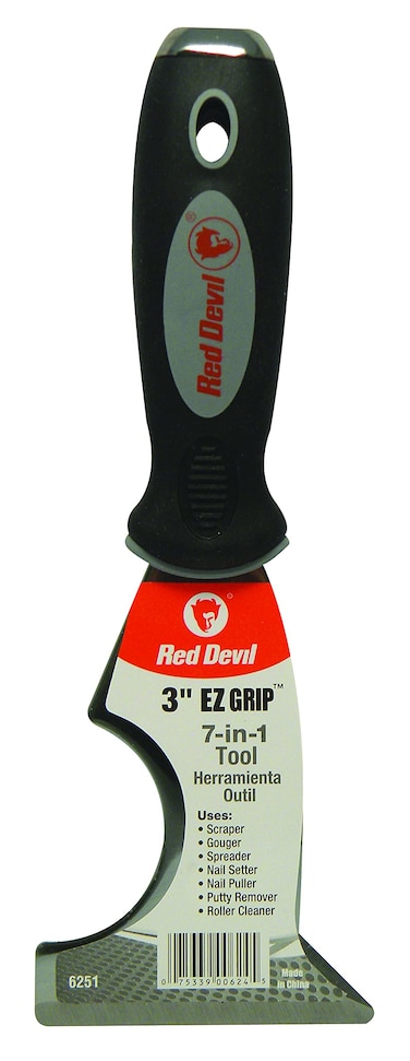 Red Devil 6251 EZ Grip 7-in-1 Multi-Purpose Painter's Tool, 6 Pack