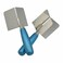 Hanroy 2 PC Corner Tool Set,Inside Corner Knife &amp; Outside Corner Knife with Soft Grip Handle,Plastering Bricklaying Corner Stainless Steel Sheetrock External Corner &amp; Internal Corner Trowel(YYJQTZ)