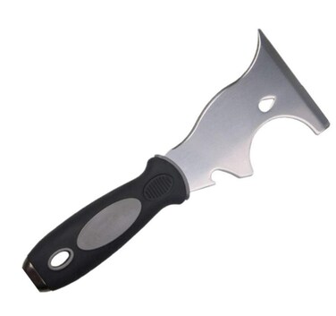 AKOAK 1 Pack putty Knife, Stainless Steel Thickened Paint Scraper, Metal Scraper, Plastering Tool, Putty Scraper, Knife Scraper, Multi-purpose Home Scraper