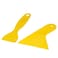 Plastic Scraper Tool for Cleaning 3D Printing - Plastic Putty Knife Resin Remover 2 Pcs - Plastic Spreader for Vinyl Film Car of Air Bubble - Sticker Installation Tool for Decal, Grout Removal