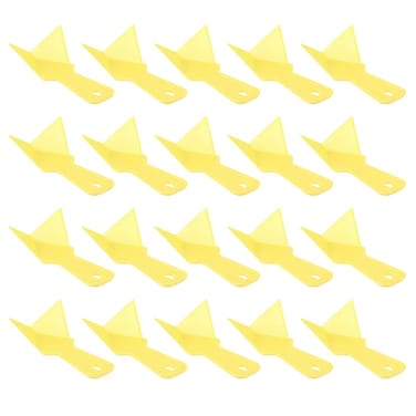 Plastic Drywall Corner Scraper Finisher: 20pcs Drywall Corner Tool Knives Putty Knife Paint Scraper Tool for Spackling Wallpaper