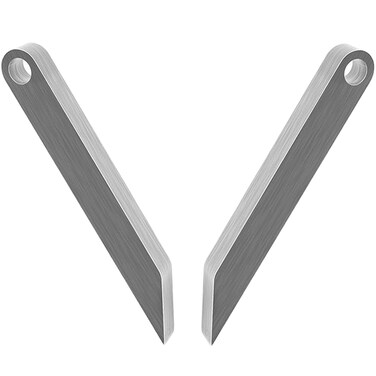 Wdwlbsm 2 PCS Keychain Pry Bar EDC Pry Bar for Every Day Carry Small Pry Bar EDC,Stainless Steel Pry Bar