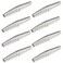 SJZBIN 8PCS Replacement Pruning Shear Spring for Pruners Replacement Precision Springs Pruners Trimming Scissors Spring Part for Pruners, Trimming Scissors, Silver