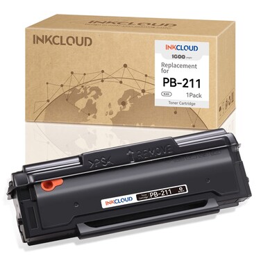 INKCLOUD PB-211 PB-211 EV Black Toner Cartridge Compatible with Pantum P2200, P2500W, P2502W, M6500NW, M6550NW, M6552NW, M6600NW, M6602NW Series Printers, Yeilds up to 1600 Pages,1Pack&acirc;&euro;&brvbar;