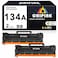 Chipink 134A Toner Replacement Compatible with 134A Black Toner Cartridge W1340A 134X W1340X for Laser 209dw MFP M234dw M234sdw Printers Ink (with Chip) (2 Pack, Black)